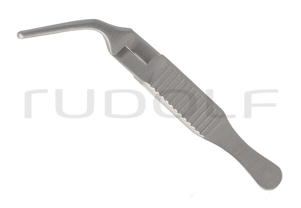 RU 3935-12 / Pinza Bulldog Diethrich, Angolata 4,5 cm, 12 mm