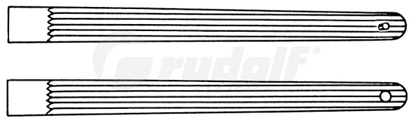 RU 6562-21 / Darmquetschkl. Payr, m. Stift, 21cm
