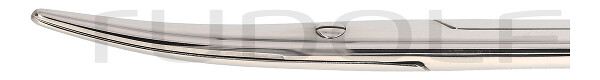 RU 1261-17HP / Tijera Mayo-Stille, Curva, Alto Brillo, 17 cm