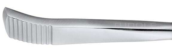 RU 5388-16 / Raspatorium Jansen, Leicht Gebogen, 15 mm, 16,5 cm
