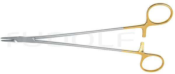 RU 6054-23 / Needle Holder, De Bakey, TC, Str. 23cm, 9"