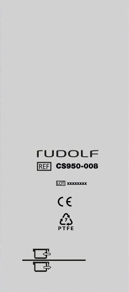 CS950-008 / Ptfe-Filter für Mini Container, (Wiederverwendbar), F. max. 2000 Zyklen