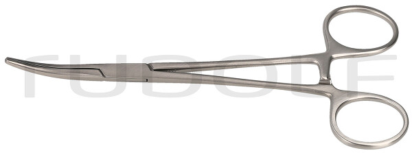 RU 7683-16 / Pinza Cardiovascolare De Bakey-Rankin Curva, Per Vari Usi, 16cm