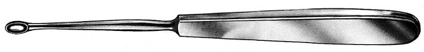 RU 5356-20 / Cucchiaio Tagliente Williger, Fig. 00, 2,5 x 3,8 mm, 18 cm
