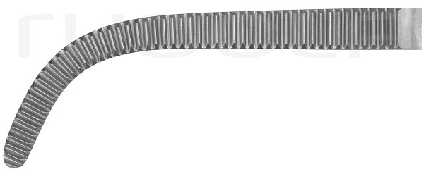 RU 3335-19 / Ligature Fcps Mixter O'shaugnessy, Cvd. 19 cm, 7,5"