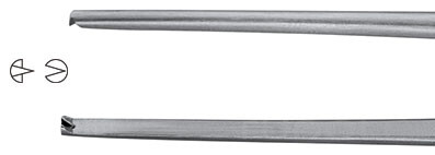 RU 4190-18 / Pinza De Disección Potts-Smith, Recta, 1x2D., 1,5 mm, 18 cm