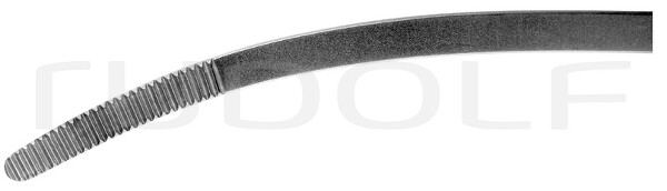 RU 3893-26 / Pince À Pansem. Bozemann-Douglas, Courbée 26 cm