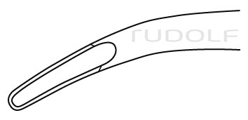 RU 5592-18 / Pinza Sgorbia Beyer 3 mm, 18 cm - 7"