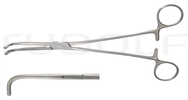 RU 3335-23 / Ligature Forceps O´shaughnessy, Cvd., 23 cm, 9"