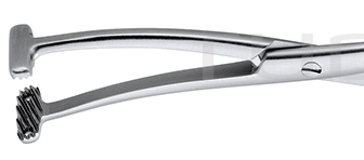 RU 3426-14 / Scalp Flap Forceps, De Martel 14 cm - 5 1/2"