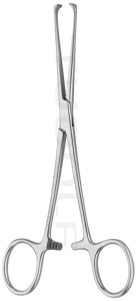 RU 6500-15 / Allis Forceps, 4x5 Teeth, 6"
