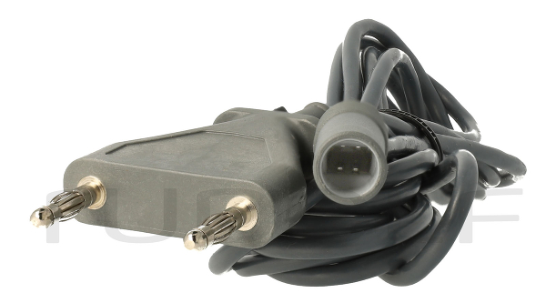 HF310-133 / Kabel F. Bipolare Instr., Flachstecker, 3 Meter