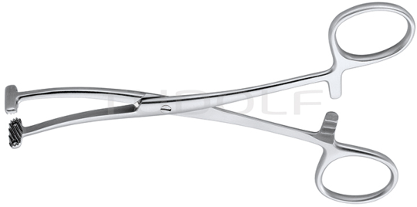 RU 3426-14 / Scalp Flap Forceps, De Martel 14 cm - 5 1/2"