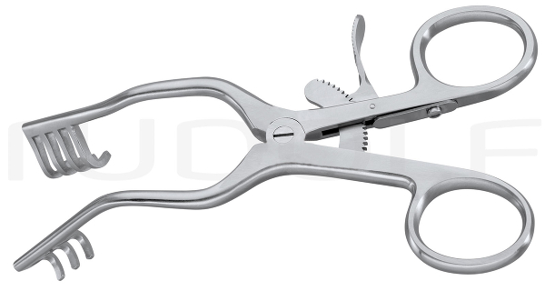 RU 4709-10 / Retractor, Jeffersen, Blunt 14 cm - 5 1/2"
