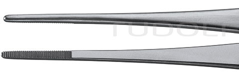 RU 4038-15 / Pinza De Disección MC Indoe, Recta, 1,5 mm, 15 cm