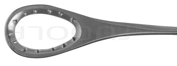 RU 7414-27 / Pinza P/Abortos Sänger, Recta, 27 cm