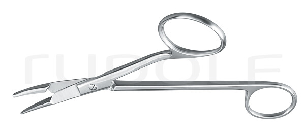 RU 6032-16 / Needle Holder Gillies, Cvd. 16cm, 6 1/4"