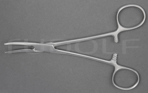 RU 3381-15 / Hemost. Fcps Spencer-Wells, Cvd. 15 cm, 6"