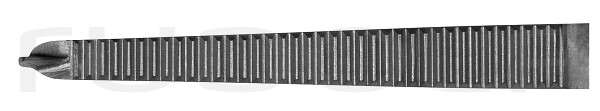RU 3010-13 / Pince Hémostat. Ochsner-Kocher, Droite 1 x 2 Dents, 13 cm