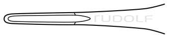 RU 5605-02 / Hohlmeisselzange, Echlin 23 cm, 2 mm