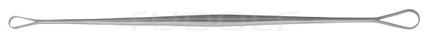 RU 7330-27 / Curetta Uterina Blake, Doppia Smussa/Tagliente, 27,5 cm