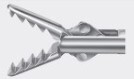 RF253-601 / Pince À Préhens., Flex., Mors Alligator 3 Charr./1 mm, À Action Double Long. Utile 600 mm