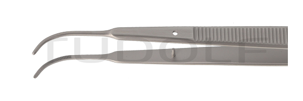 RU 4071-17 / Forceps Micro Gerald, Cvd. 17,5 cm, 7"