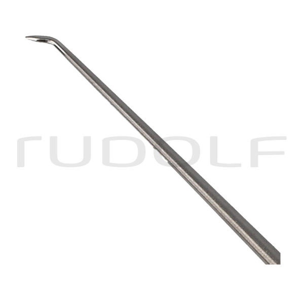RU 7907-04/20 / Ear Hook Shambaugh, Sharp, Angled 45°, 2 mm, 16 cm - 6 1/4"