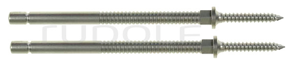 RU 6321-48 / Distraction Screws - 2 Pieces 18mm, 7cm, 2 3/4"
