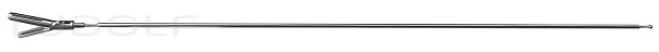 RS000-565 / Inserto Pinza Per Intestino Hunter Atraumatica, Fenestrata, Biartic., Ø 5 mm, 330mm