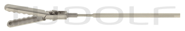 RS000-550 / Aufsatz Fasszange, Gewellt, Loeffelform, Doppelbeweglich, Ø 5 mm