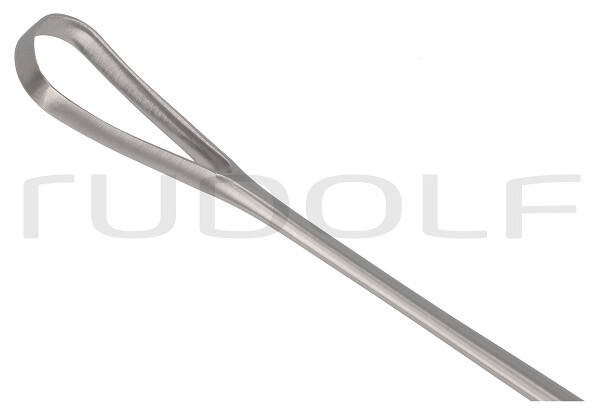 RU 7322-15 / Uterus-Kürette Recamier, Fest, Scharf, 31,0 cm; Fig. 7; 15 mm