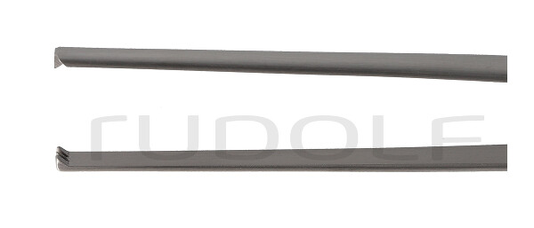 RU 4102-25 / Pinza Chirurgica Standard, Retta, 2x3D 25,0 cm