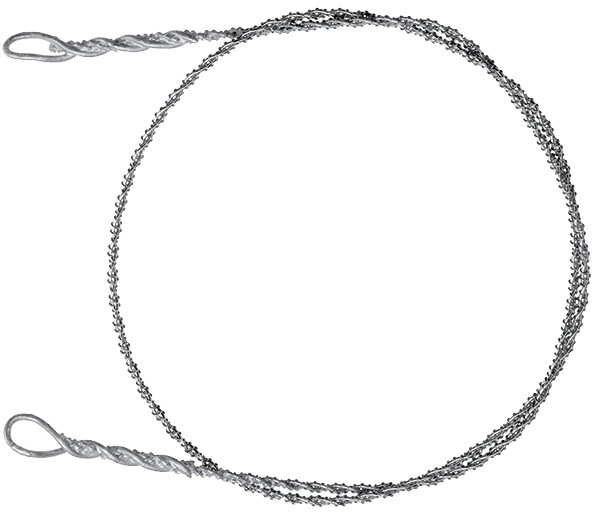 RU 6302-50 / Wire Saw, Gigli, Coarse, 4 Wire Twisted 50 cm - 20"