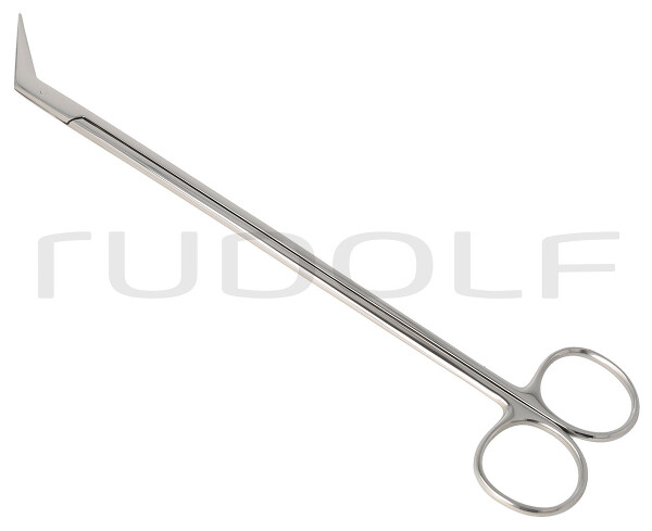 RU 1752-23HP / Forbice Vascolare De Bakey, 45°, Brillante 22,5 cm