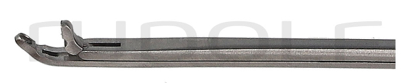 RU 7891-14 / Micro Ear Forceps, Angled Up, Shaft Length 8 cm - 3 1/4"