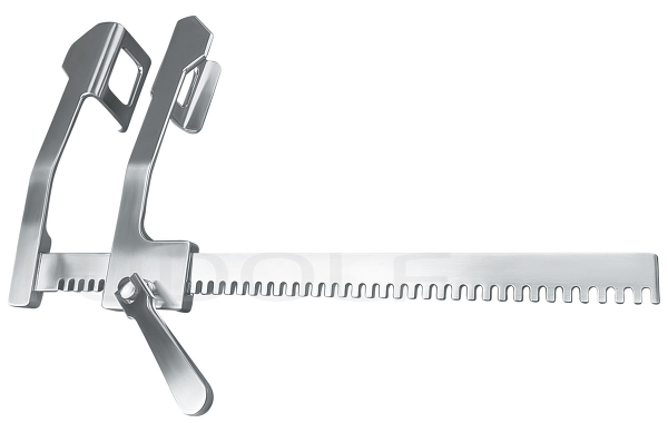 RU 7512-08 / Écarteur Costal Finochietto 66x51x400 mm Ouverture 300 mm