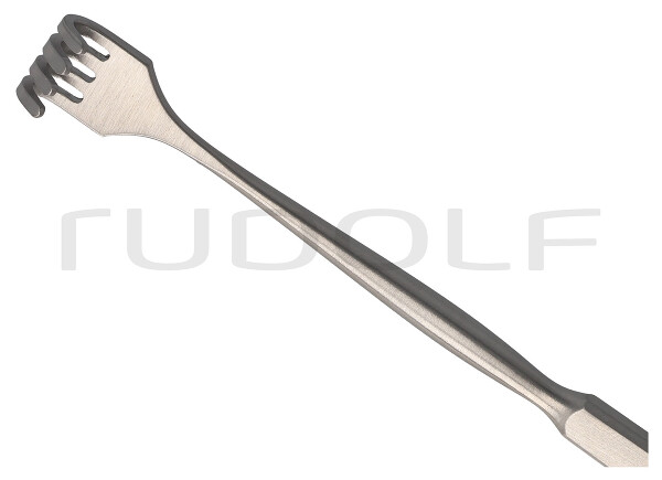 RU 4463-04 / Écarteur, Mousse, Fin, 4 Dents, 16 cm