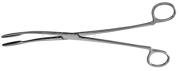 RU 3863-20 / Pinza Per Medicazione Gross-Maier, Curva Senza Cremagliera, 20,0 cm