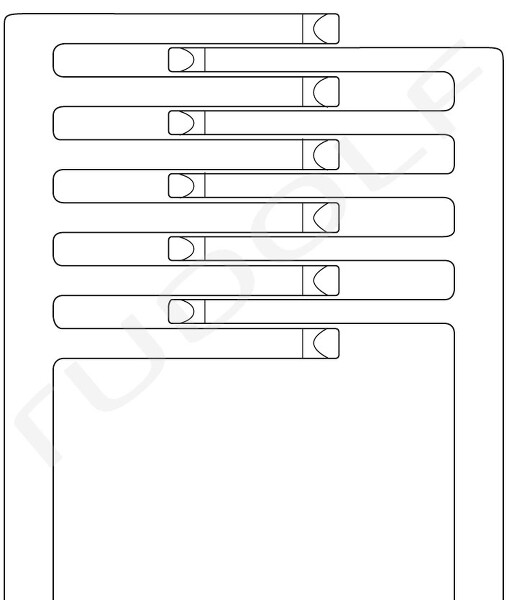RU 4741-51 / Divaricatore Adson, Smusso, 5x6 Denti 27cm