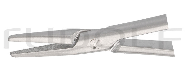 RU 5852-18G / Microportagujas Mg Recto, C/Trinquete Mango Plano, 1 mm, 18 cm