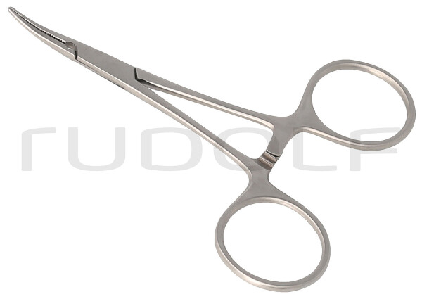 RU 3121-10 / Pinza Emostatica Micro-Mosquito, Curva 10,0 cm