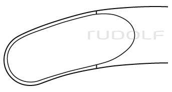 RU 5601-22 / Bone Rongeur, Stille-Luer, Cvd. 22 cm - 8 3/4", 10 mm