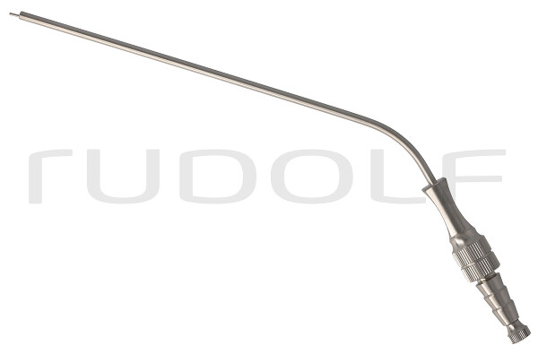RU 6420-29 / Suction Tube Frazier (Fergusson), Ø 3,0mm 9 Ch/Fr, (Wl) 130mm - 5", W. CUT-OFF, LUER-HUB and Stylet