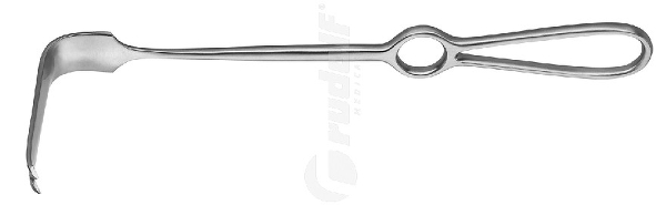 RU 4604-04 / Ramus Retractor Obwegeser 22,0 cm
/8 3/4", 70x12/22 mm