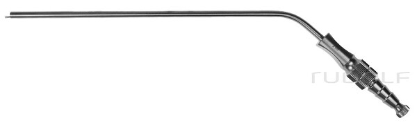 RU 6420-42 / Suction Tube Frazier (Fergusson), Ø 5,0mm 15 Ch/Fr, (Wl) 150mm - 6", W. CUT-OFF, LUER-HUB and Stylet