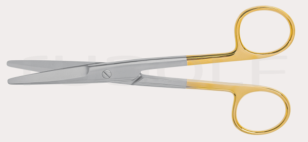 RU 1252-14M / Dissecting Scissors Mayo, Str., Sc,Tc 14,5 cm , 5,75"