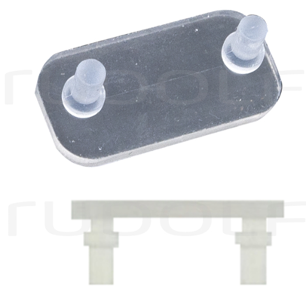 RU 8384-99 / Silicone Inserts, 1 Pair, F. Davis-Boyle Mouth Gags RU 8384-10 + RU 8384-14 and Sets RU 8384-00 + RU 8384-50