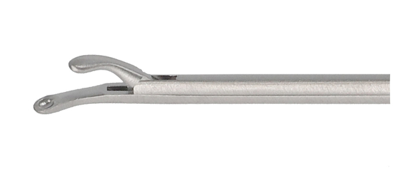 RU 7891-32 / Micro Ear Forceps, Curved Left, Shaft Length 8 cm - 3 1/4",
