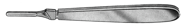 RU 4850-09 / Skalpellgriff No. 9 Collin